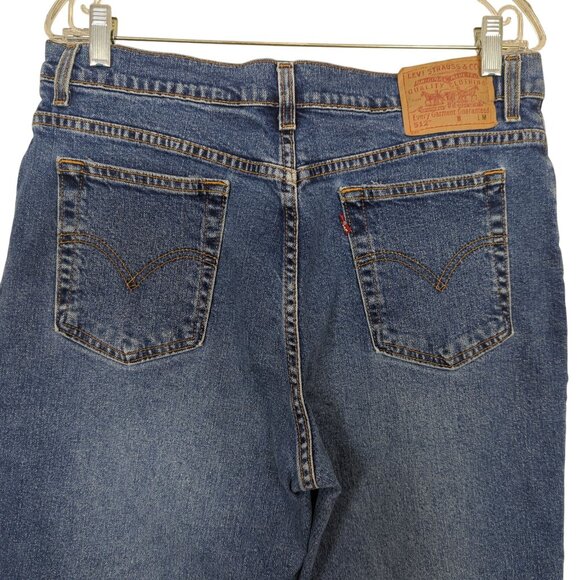 Vintage Levi’s 512 Women’s Jeans Sz 16 Slim Fit Tapered Leg Blue Denim USA Made - Picture 5 of 15